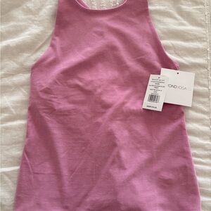 NWT Beyond Yoga Spacedye Refocus Tank Heather Pink Small